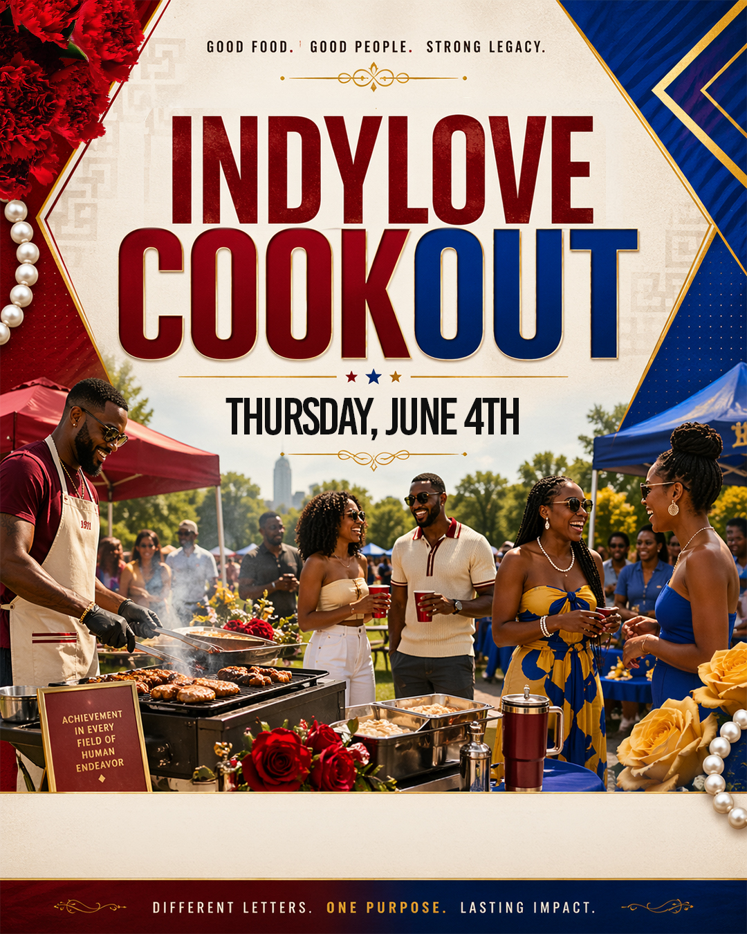 INDYLOVE Cookout flyer
