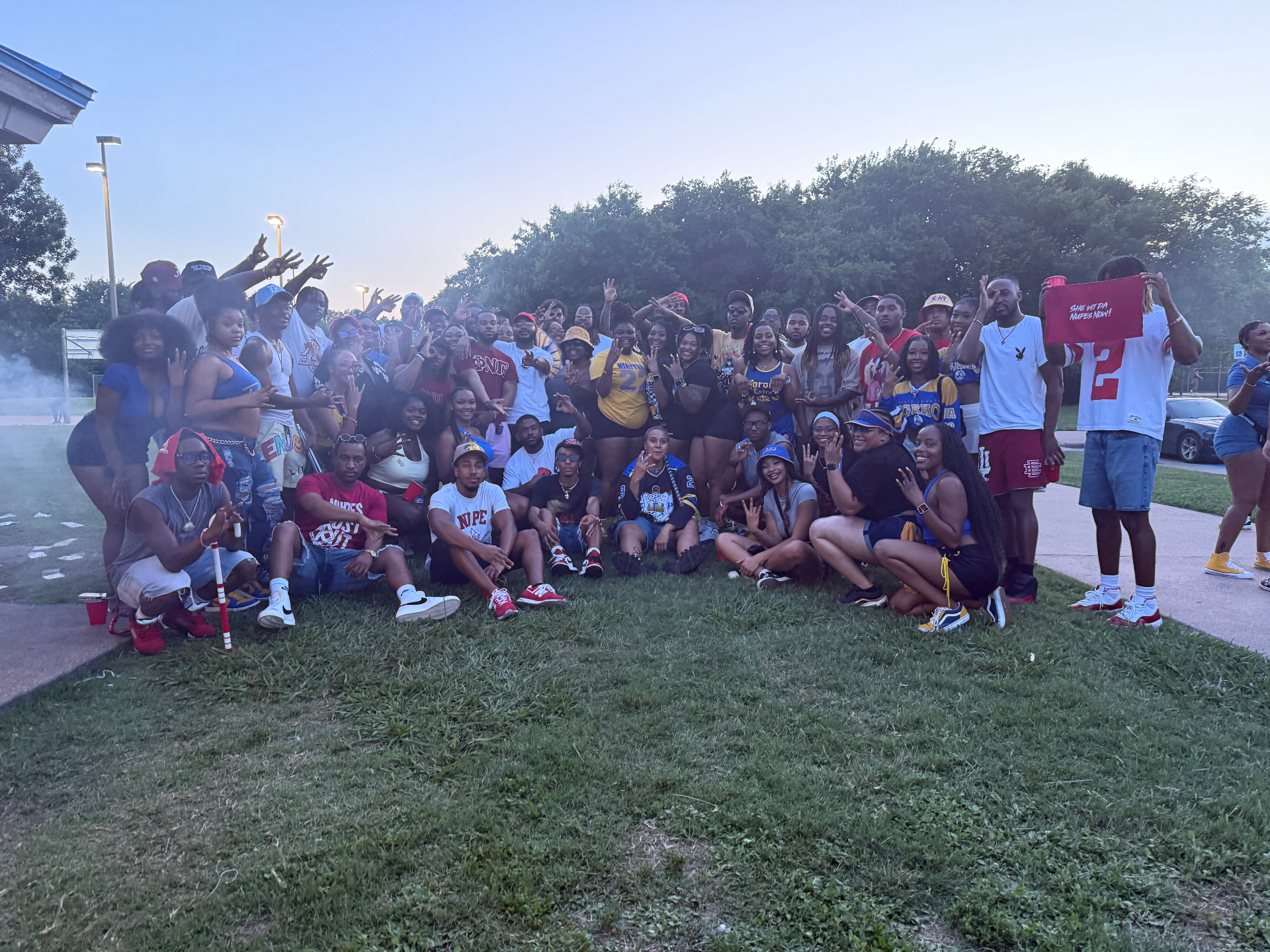 Greek community group photo